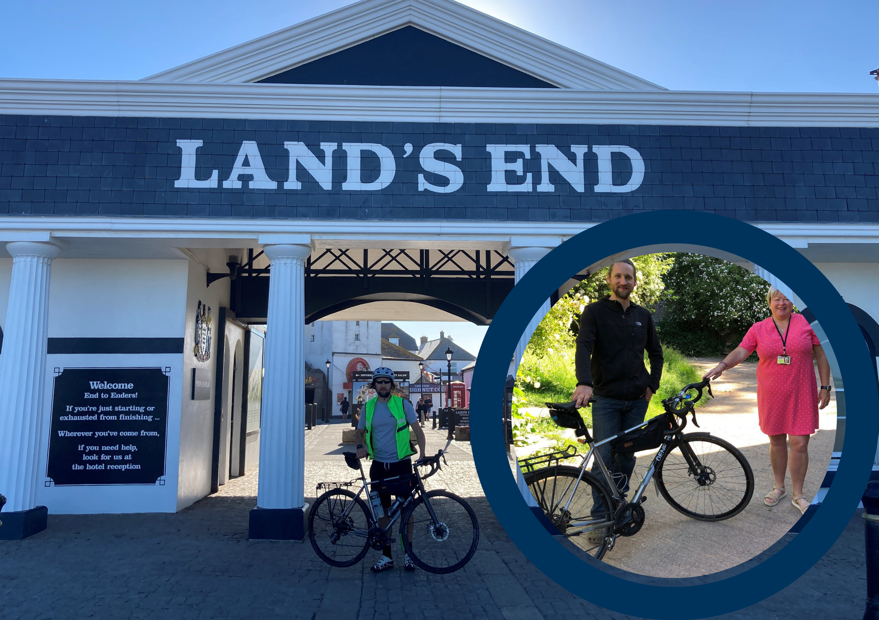 FEATURED | Andrew Davis is cycling from Lands End to John O’Groats to raise money for The Royal National College for the Blind