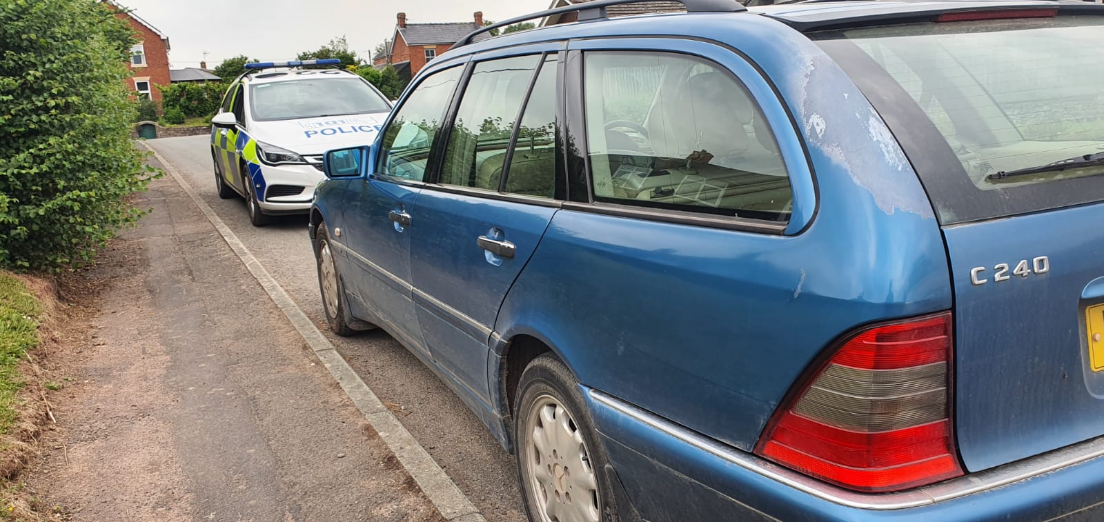 NEWS | Car seized by police officers in Herefordshire