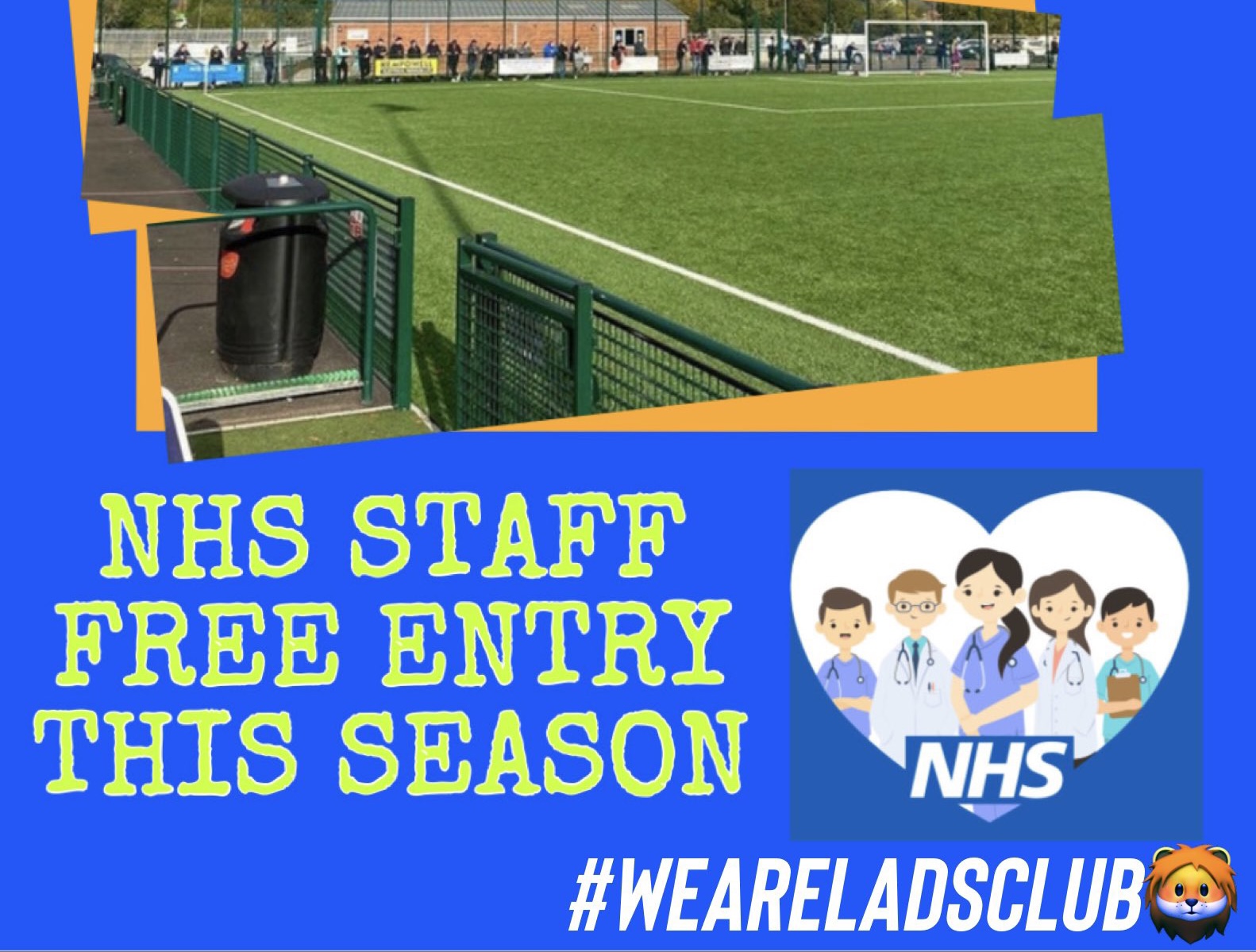 FOOTBALL | Hereford Lads Club offer free entry to all NHS staff during the forthcoming season