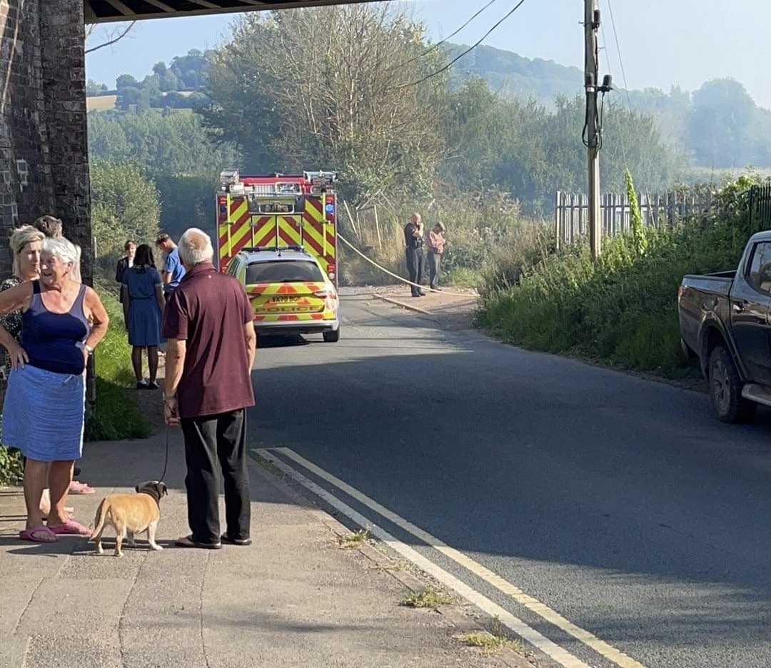 NEWS | Fire crews from Hereford are responding to a fire in a field this afternoon
