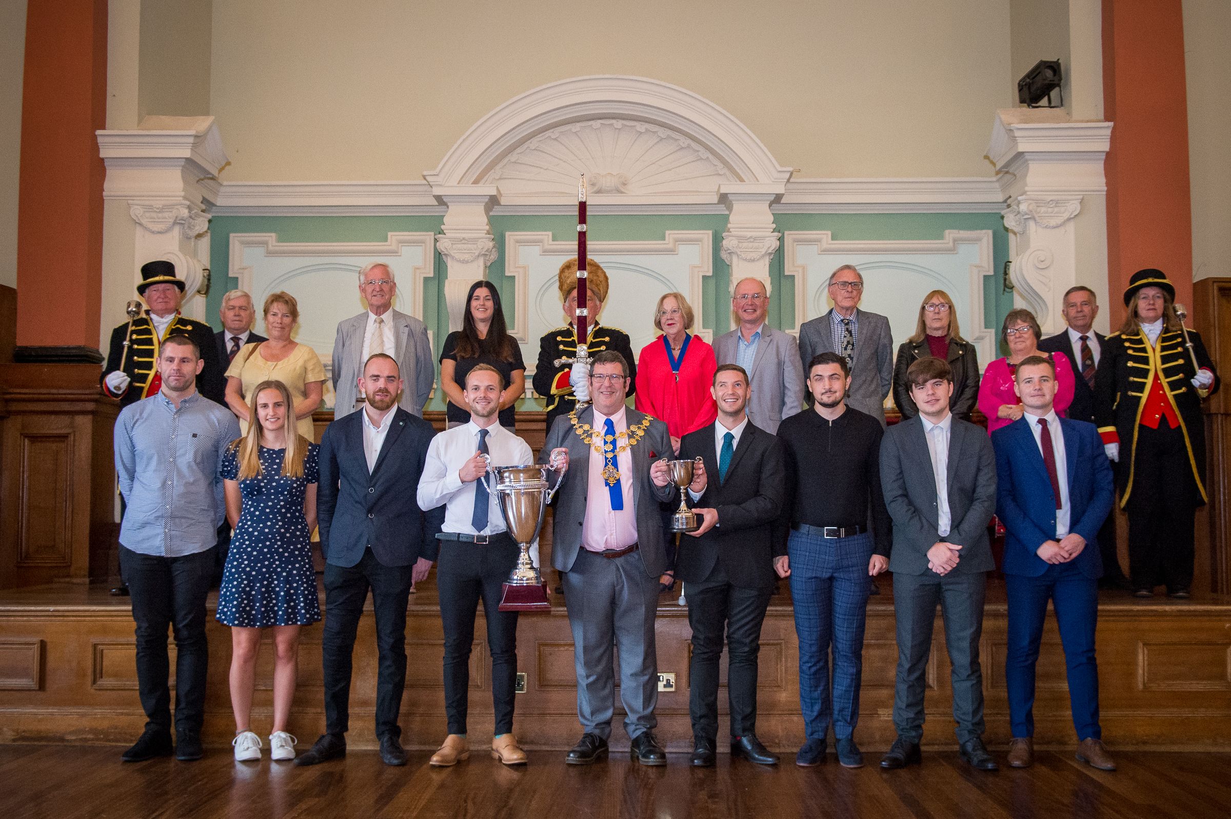 NEWS | Blind Football Team congratulated by Mayor of Hereford at Civic Reception