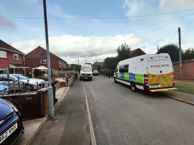 NEWS | Police carrying out a drugs raid in village near Hereford