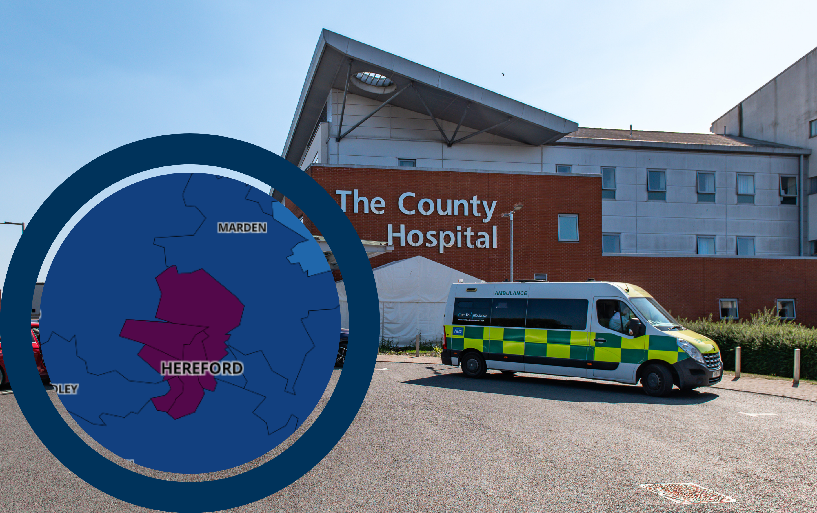 NEWS | COVID-19 infection rate continues to rise in Herefordshire but hospital numbers remain steady
