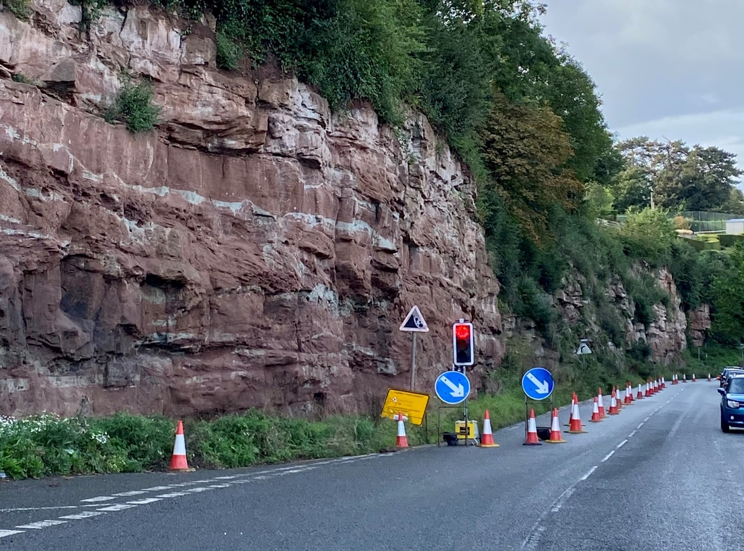 NEWS | Parking restrictions to be in force for 42 days in Ross-on-Wye for repairs to be made due to risk of rockfall