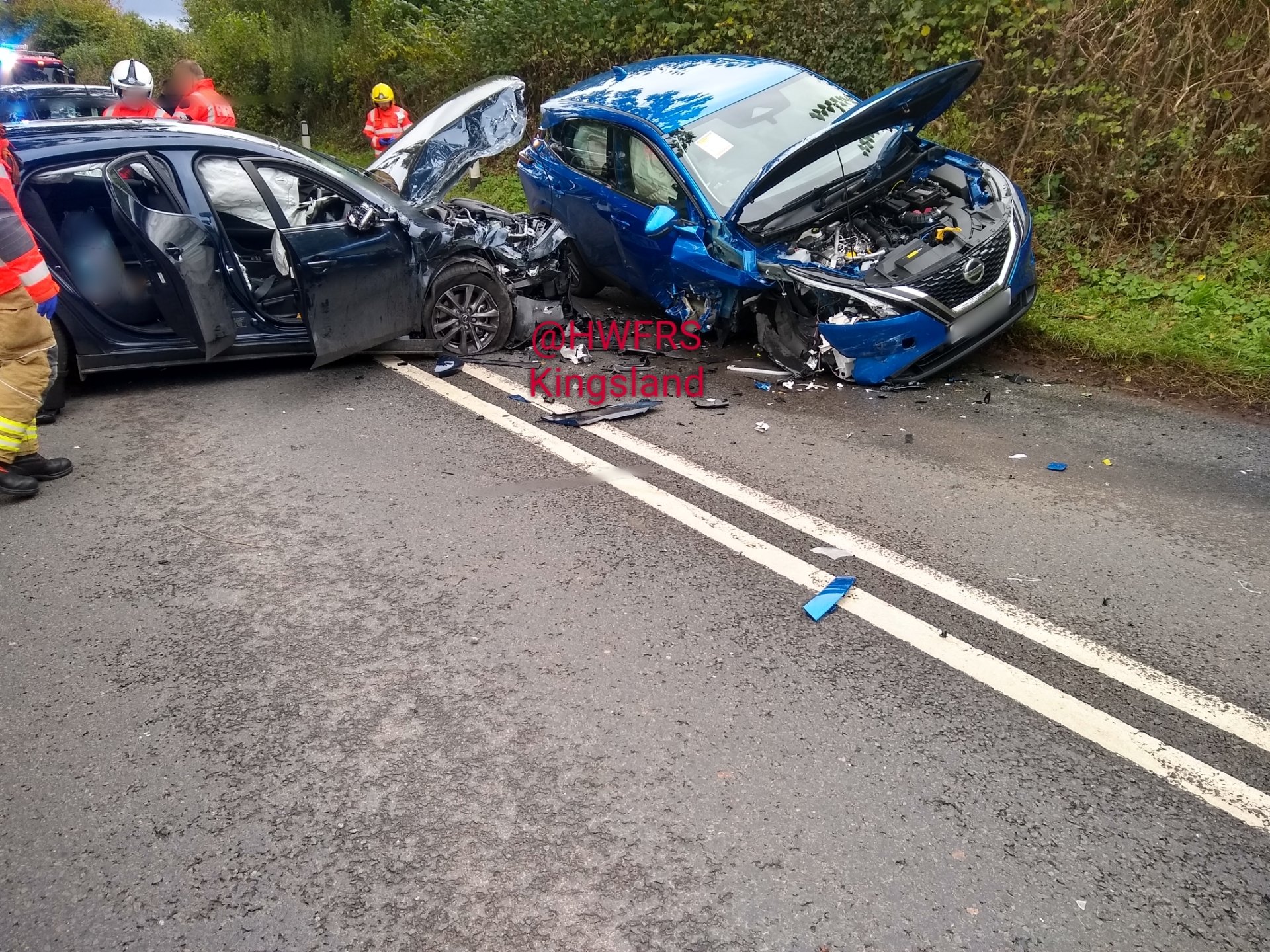 NEWS | Emergency services called to collision in Herefordshire