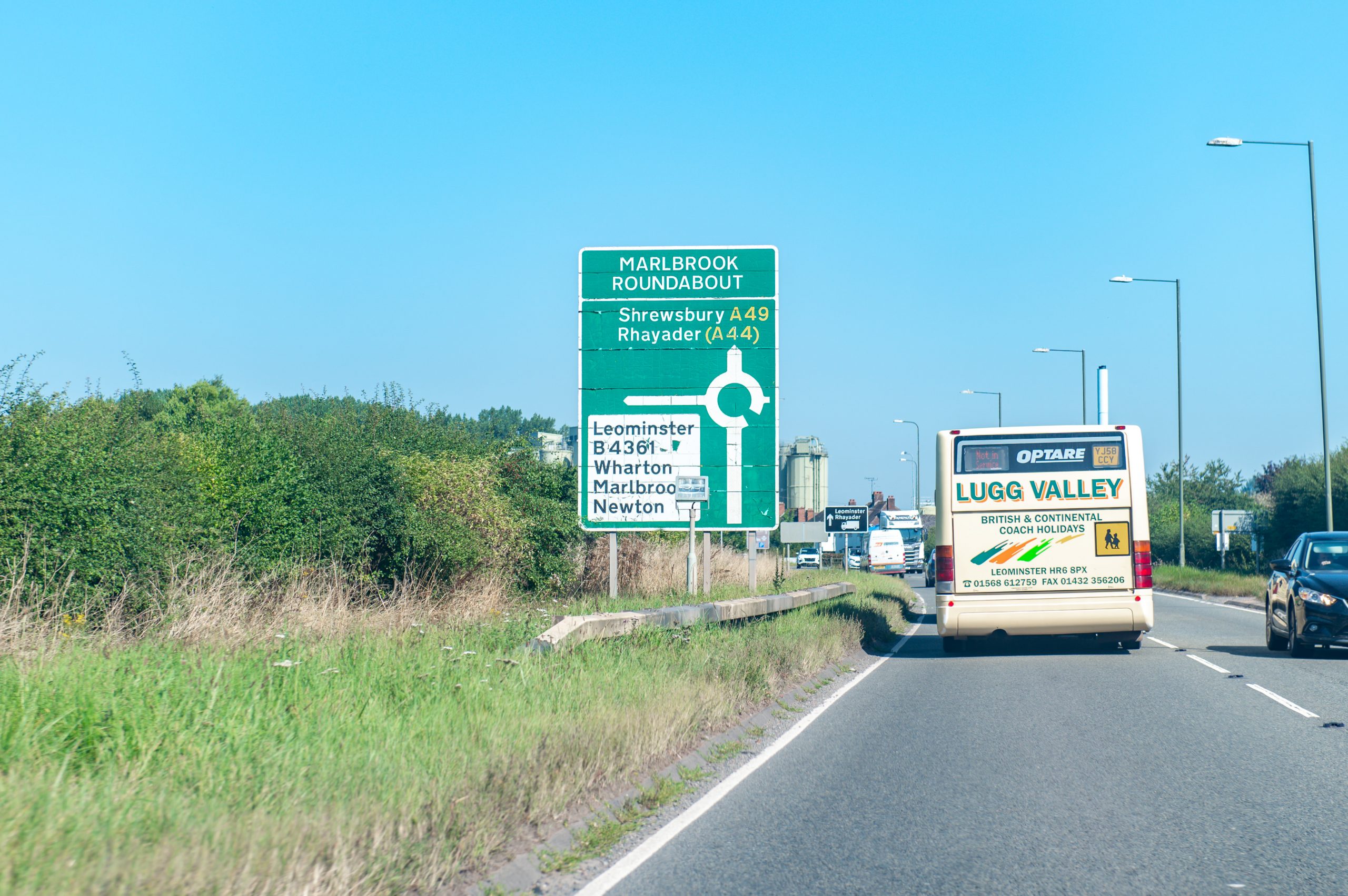 NEWS | Major delays expected due to work to improve road markings and signage on the A49