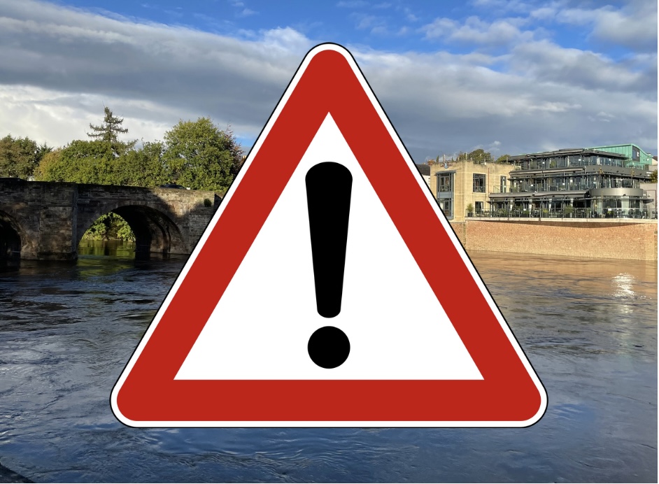 NEWS | Levels on the Wye in Herefordshire set to rise again with levels peaking later this evening in Hereford