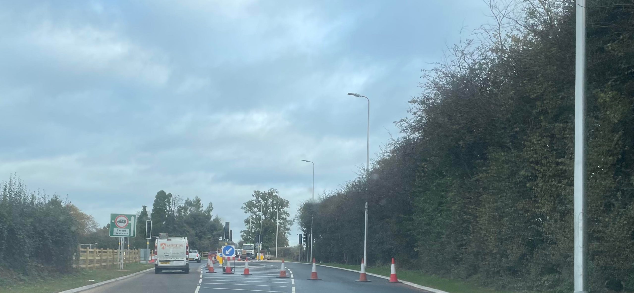 NEWS | Motorists misery on A49 could soon be over with National Highways reviewing temporary traffic lights today