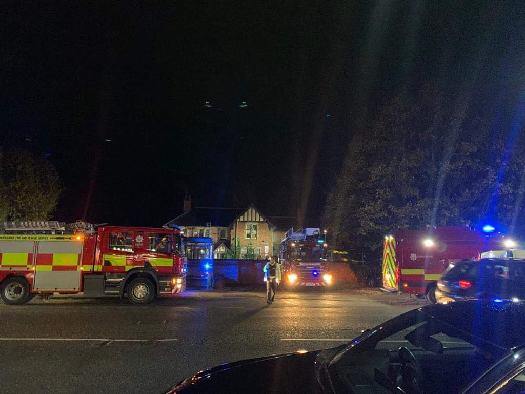 NEWS | Fire crews from across the area in attendance at fire in Hereford