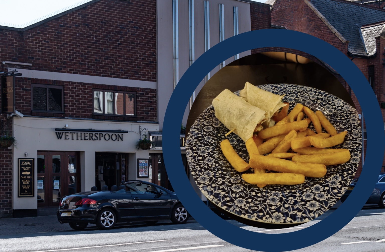NEWS | Wetherspoons paltry chip count group goes viral as members of the public take tape measures and photos of their food