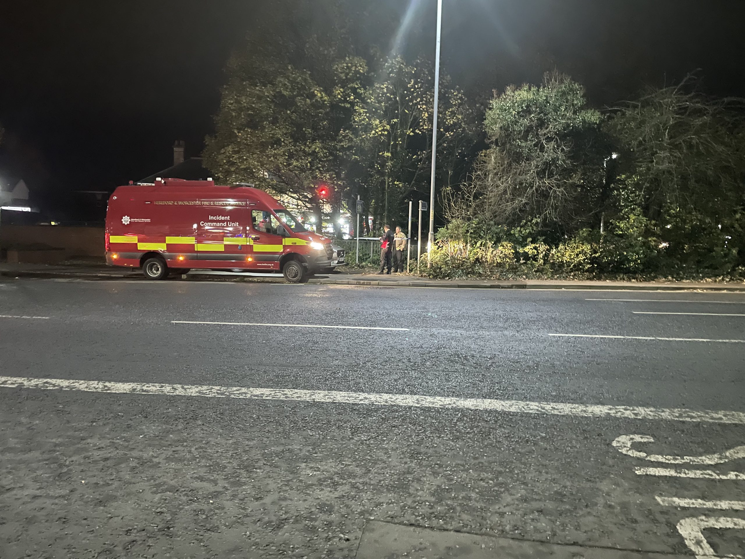 NEWS | Fire crews set to remain at scene of fire in Hereford overnight