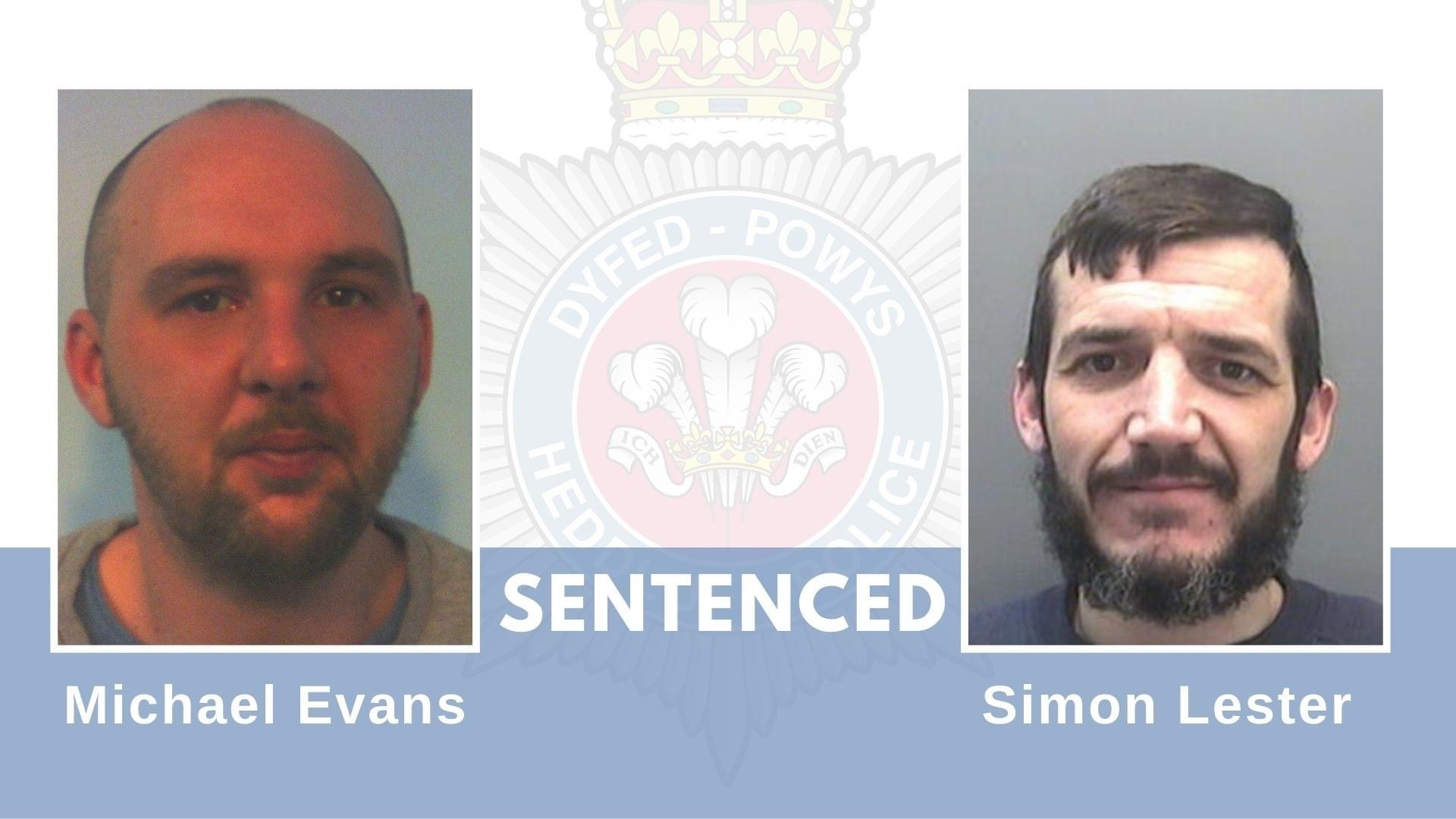 NEWS | Two men have been sentenced for rural burglaries and vehicle thefts