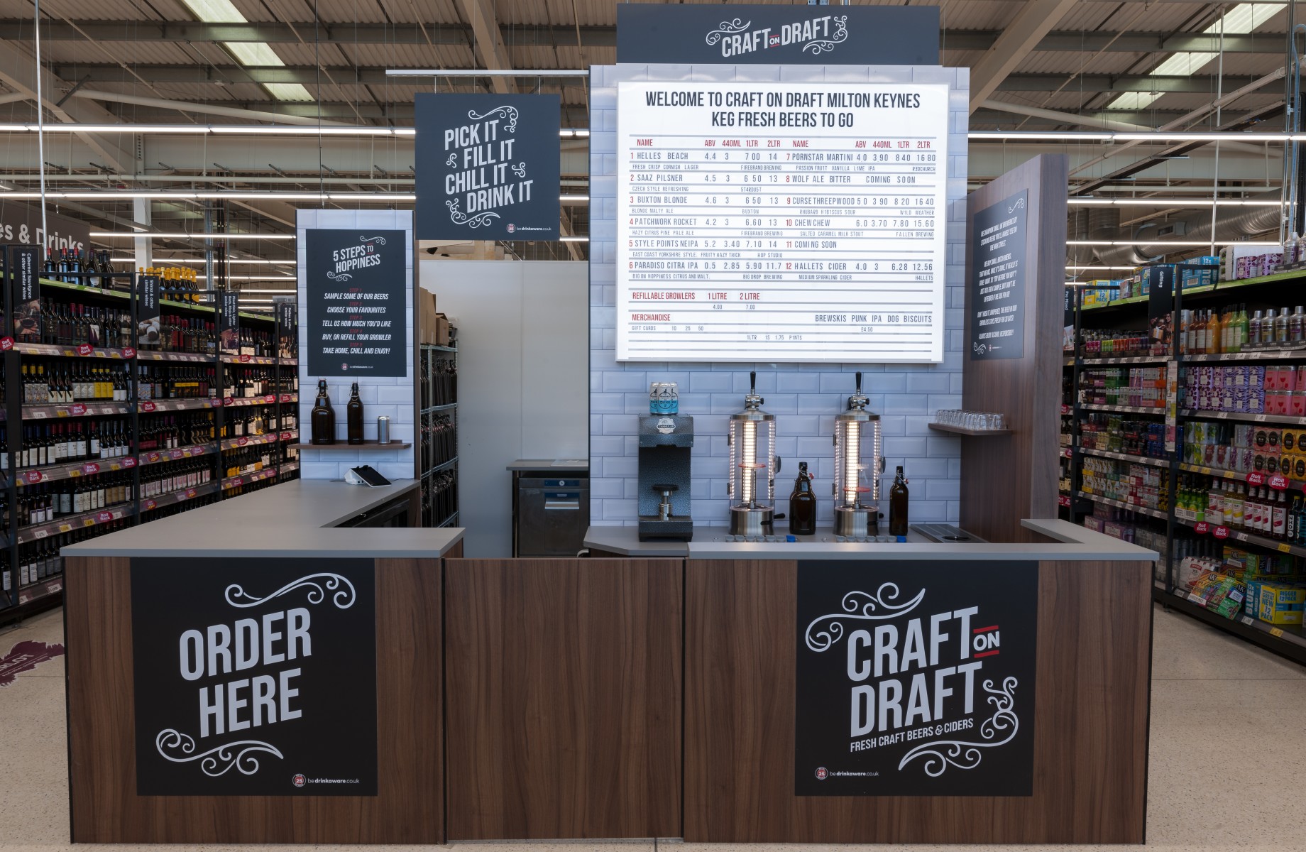 NEWS | Asda to start selling draught beers and ciders to customers
