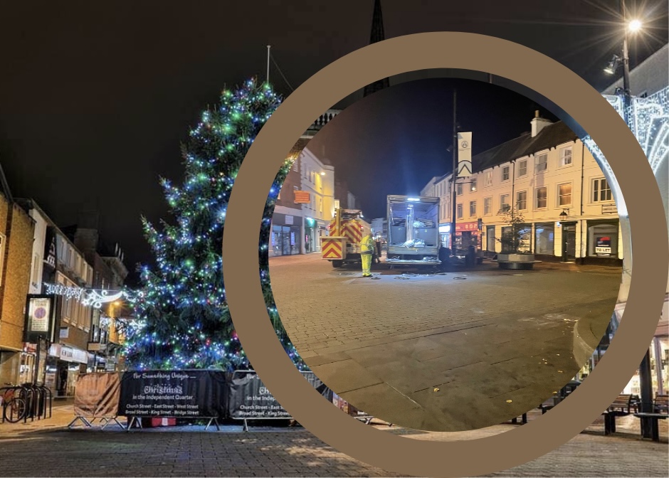 NEWS | Hereford Christmas lights are being put up tonight – Details on when they will be switched on