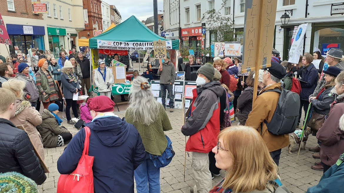 GALLERY | Hundreds of climate protesters take to the streets of Hereford