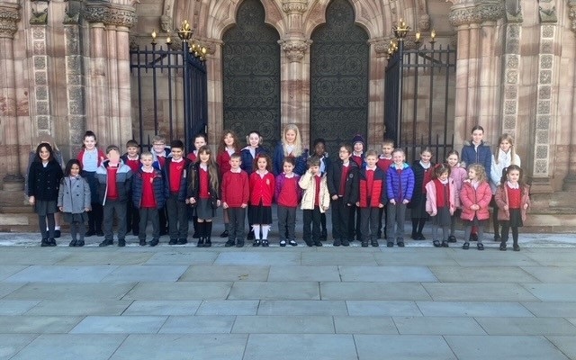 NEWS | Broadlands Primary School pupils attend Hereford Remembrance Sunday Parade