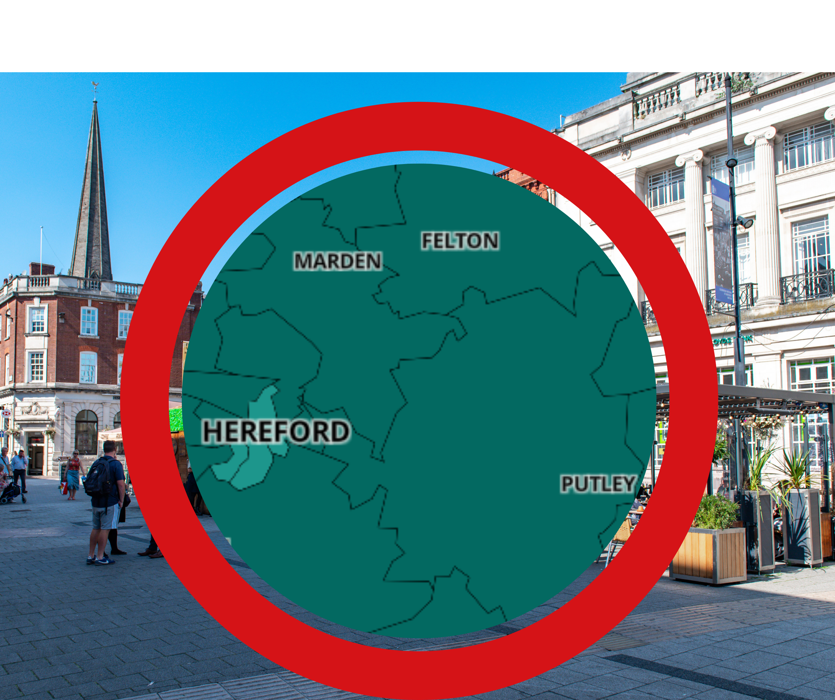 NEWS | There is one area of Hereford where just 69% of people have received both doses of a COVID-19 vaccine