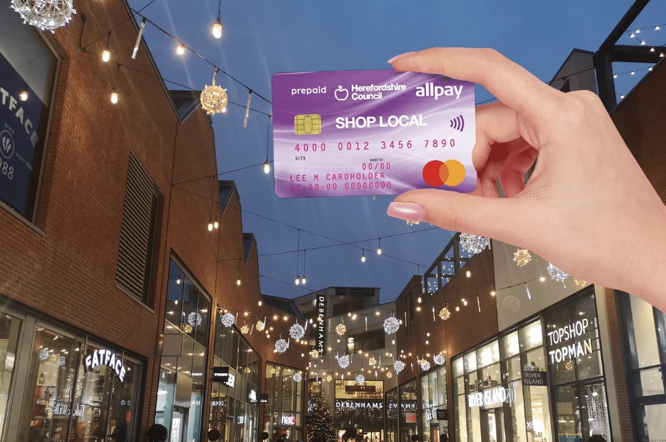 NEWS | Every household in Herefordshire is able to apply for a prepaid card loaded with £15 to spend at local businesses