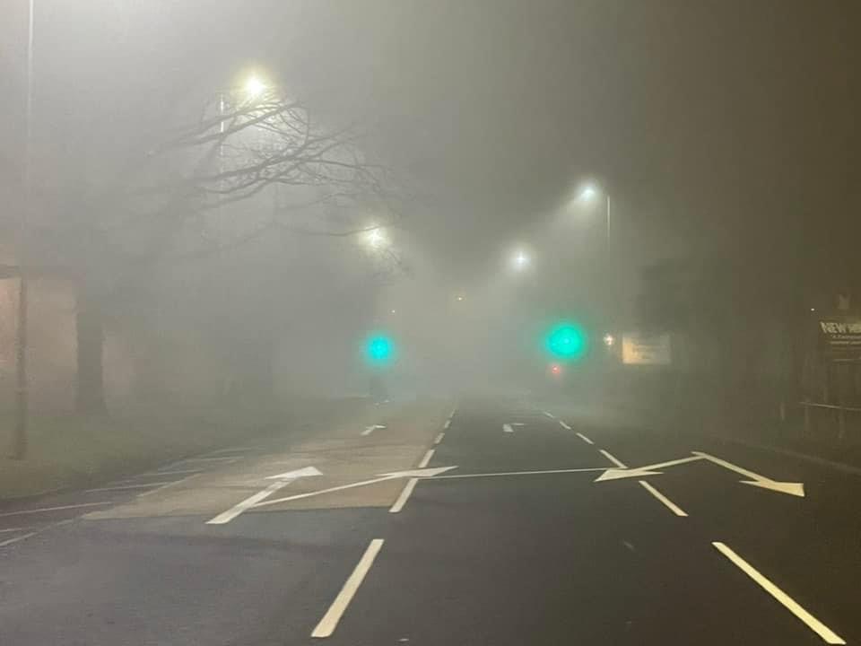 NEWS | Met Office issues warning with dense fog expected to affect parts of Herefordshire overnight