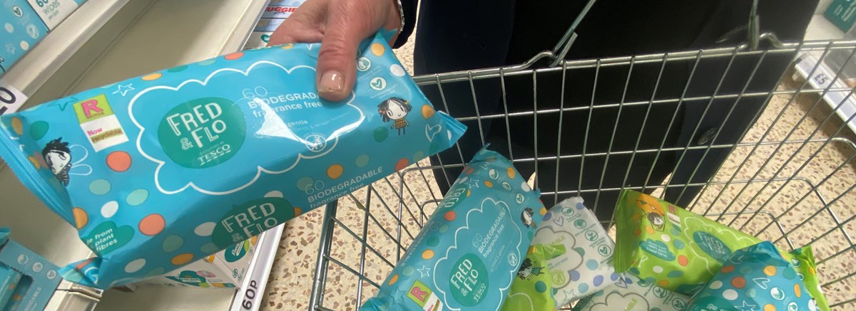 NEWS | Tesco becomes the first major UK retailer to ban plastic wet-wipes
