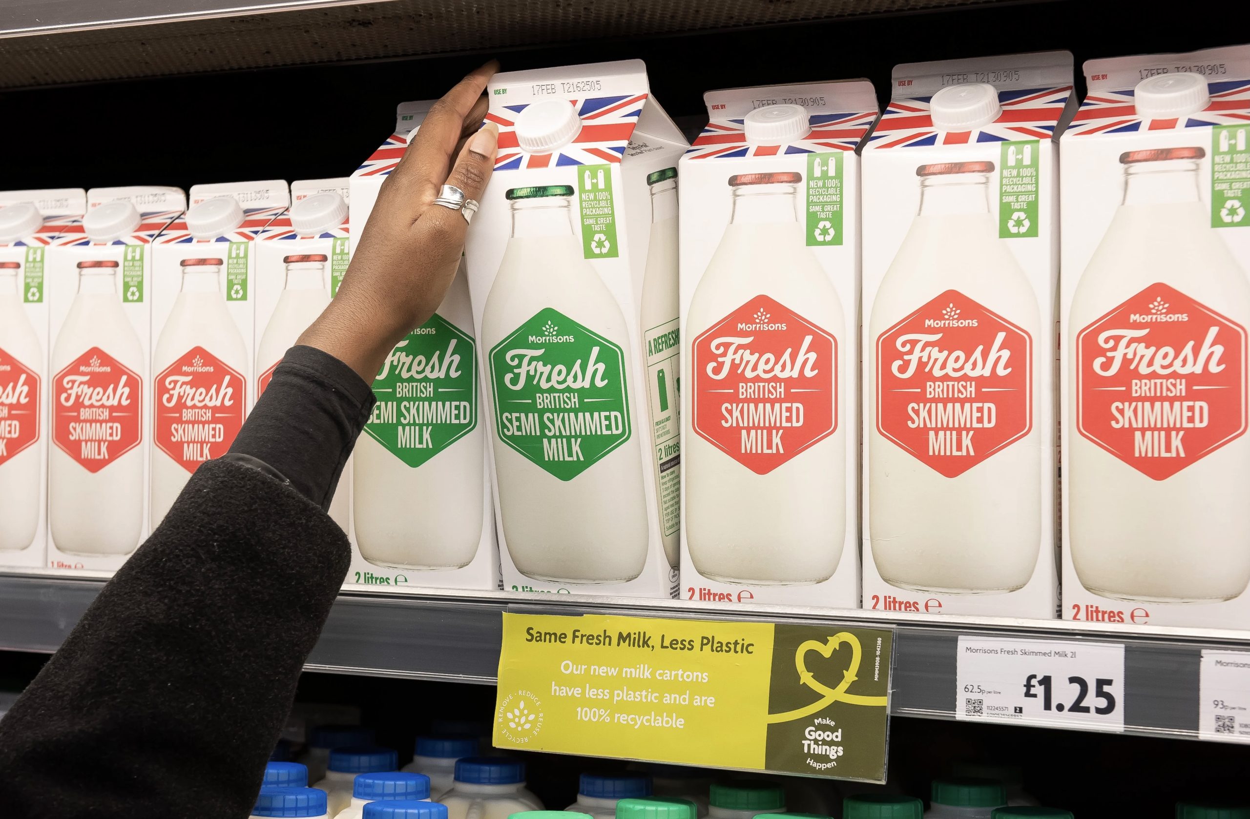 NEWS | Morrisons to switch own brand Fresh Milk to Cartons to reduce plastics and carbon emissions