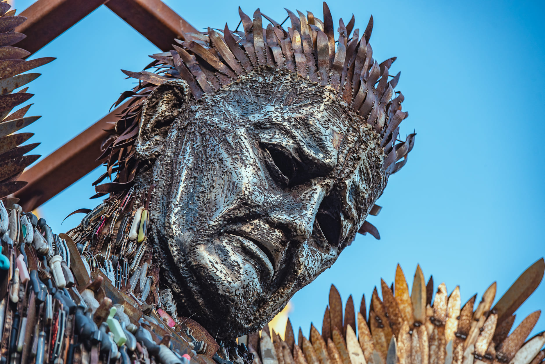 NEWS | The Knife Angel has arrived in Worcester and will remain there for the rest of March