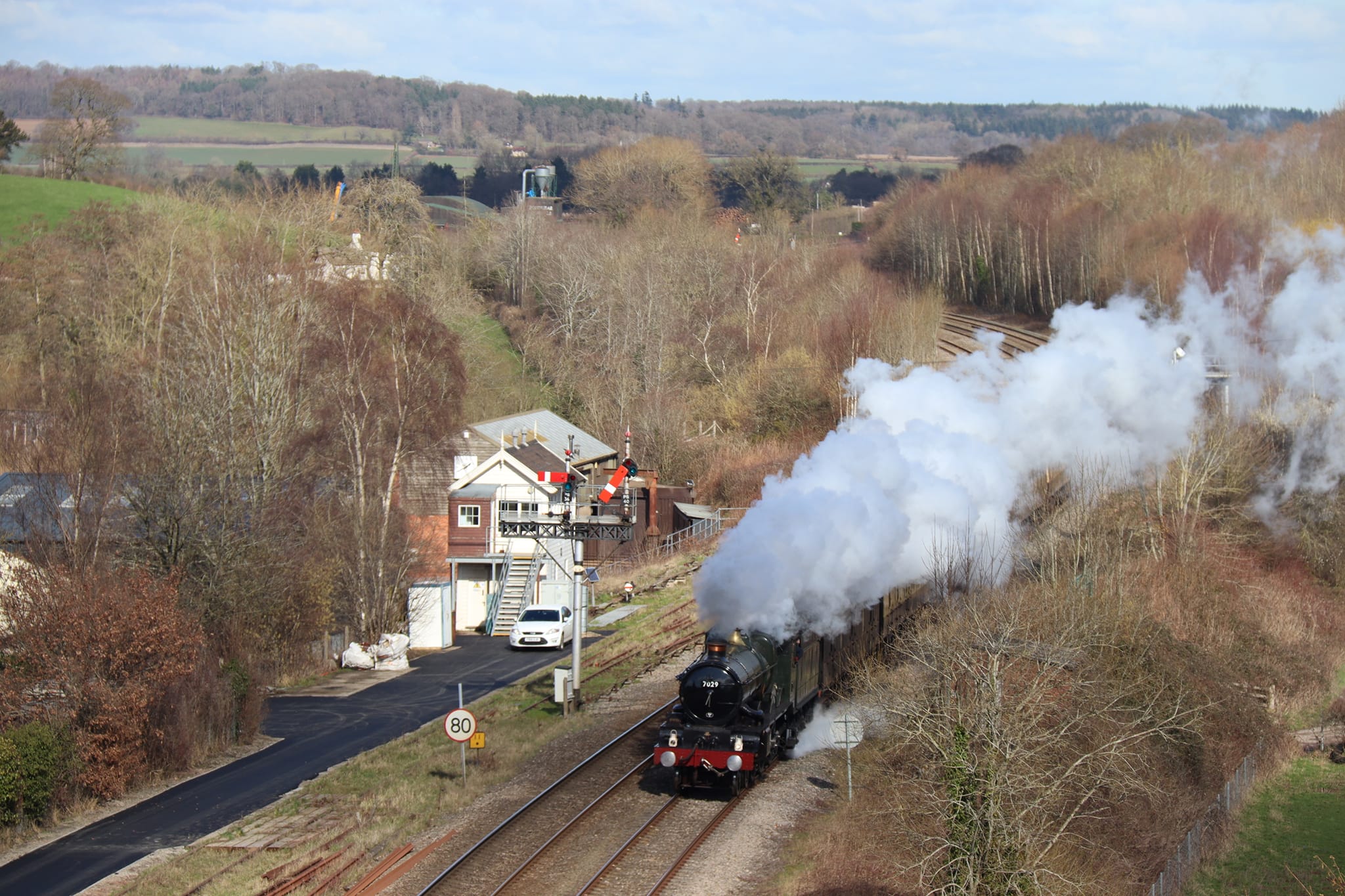GALLERY | Four fantastic photos of the Welsh Marches Express Steam Train passing through the Herefordshire countryside