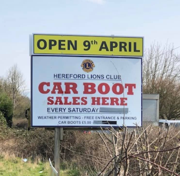 NEWS | Popular Hereford car boot will return from early April – ALL THE DETAILS