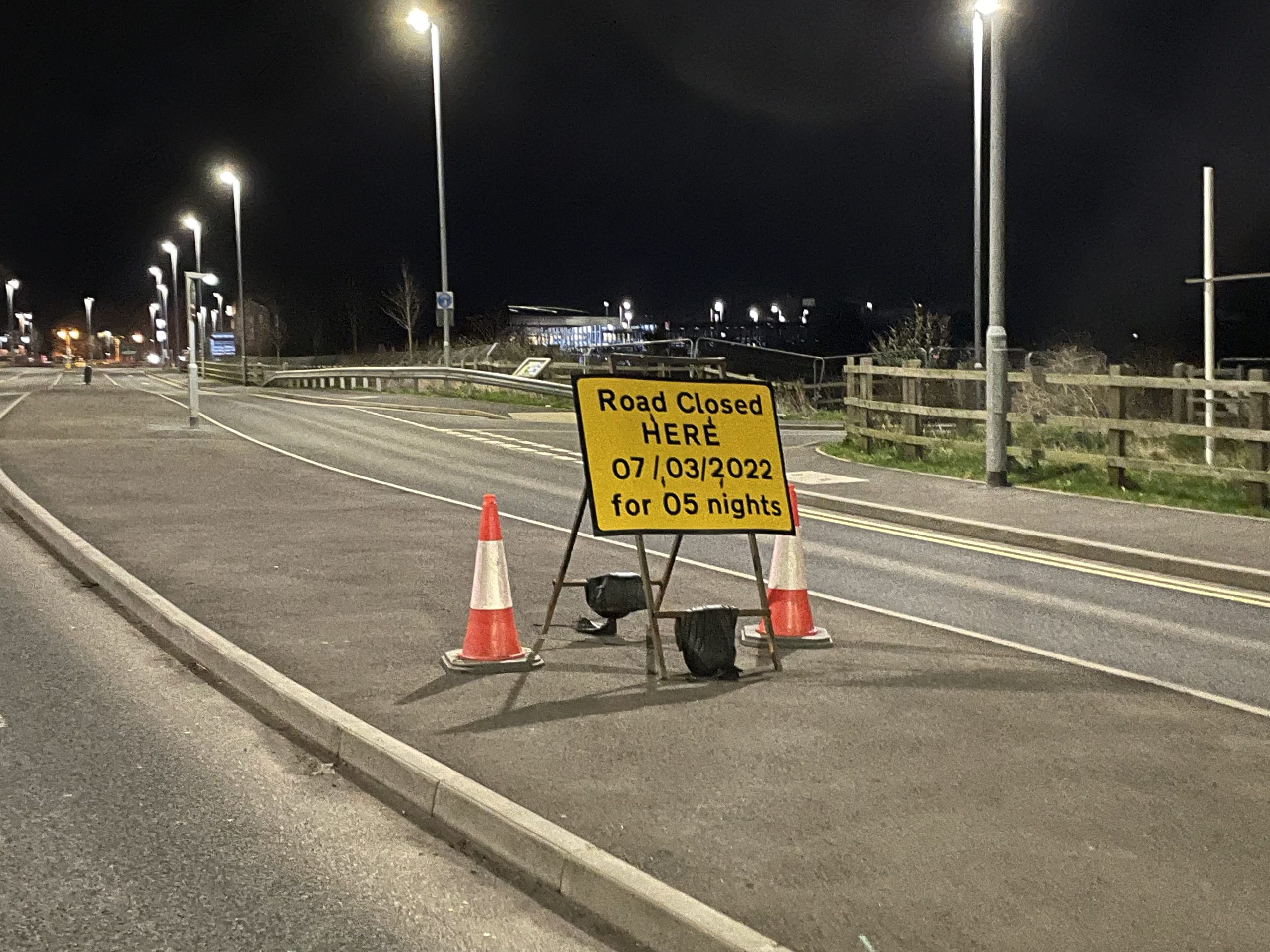 NEWS | The Hereford City Link Road will be closed overnight this week due to roadworks