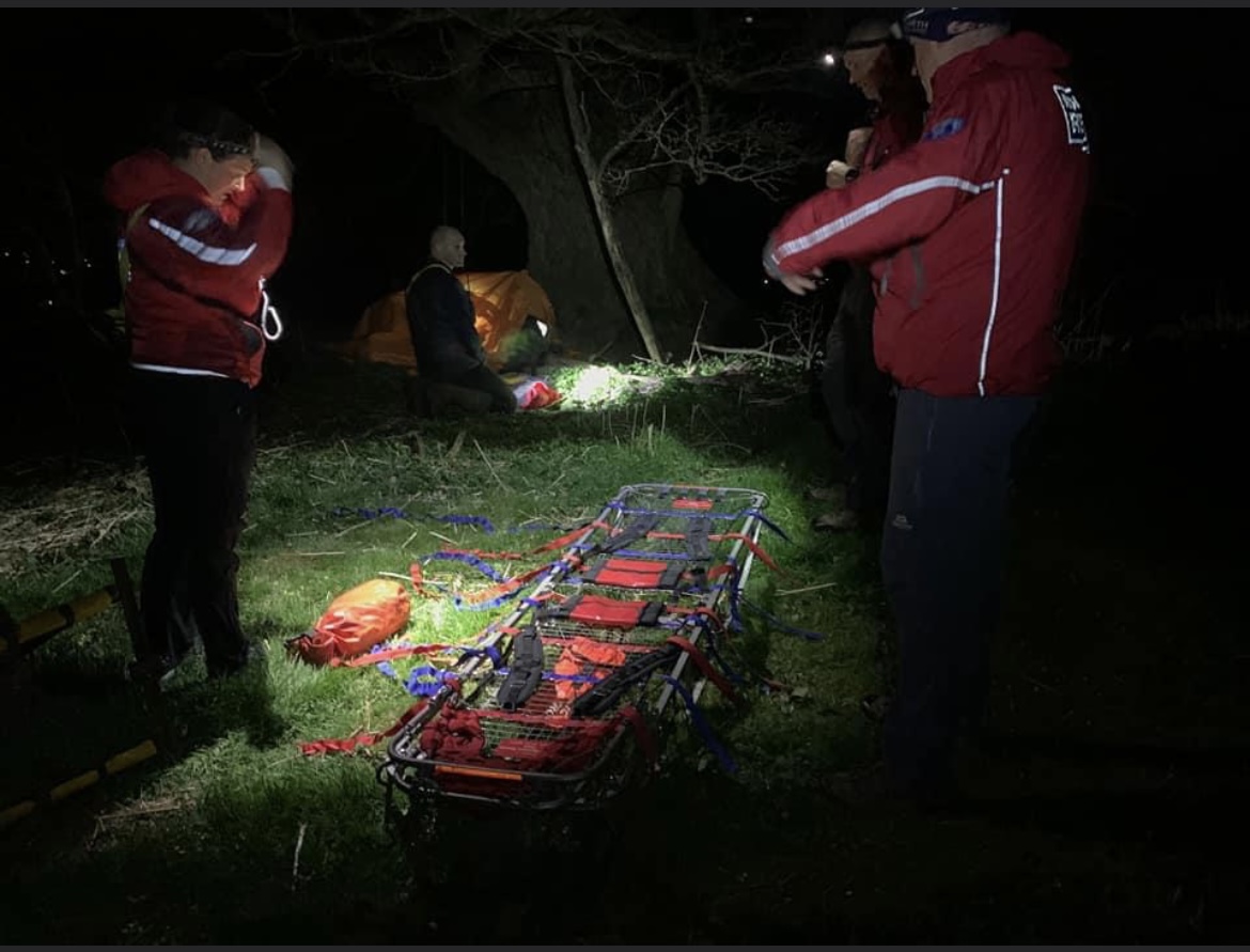 NEWS | Missing person taken to hospital after being found by rescue teams on Saturday evening