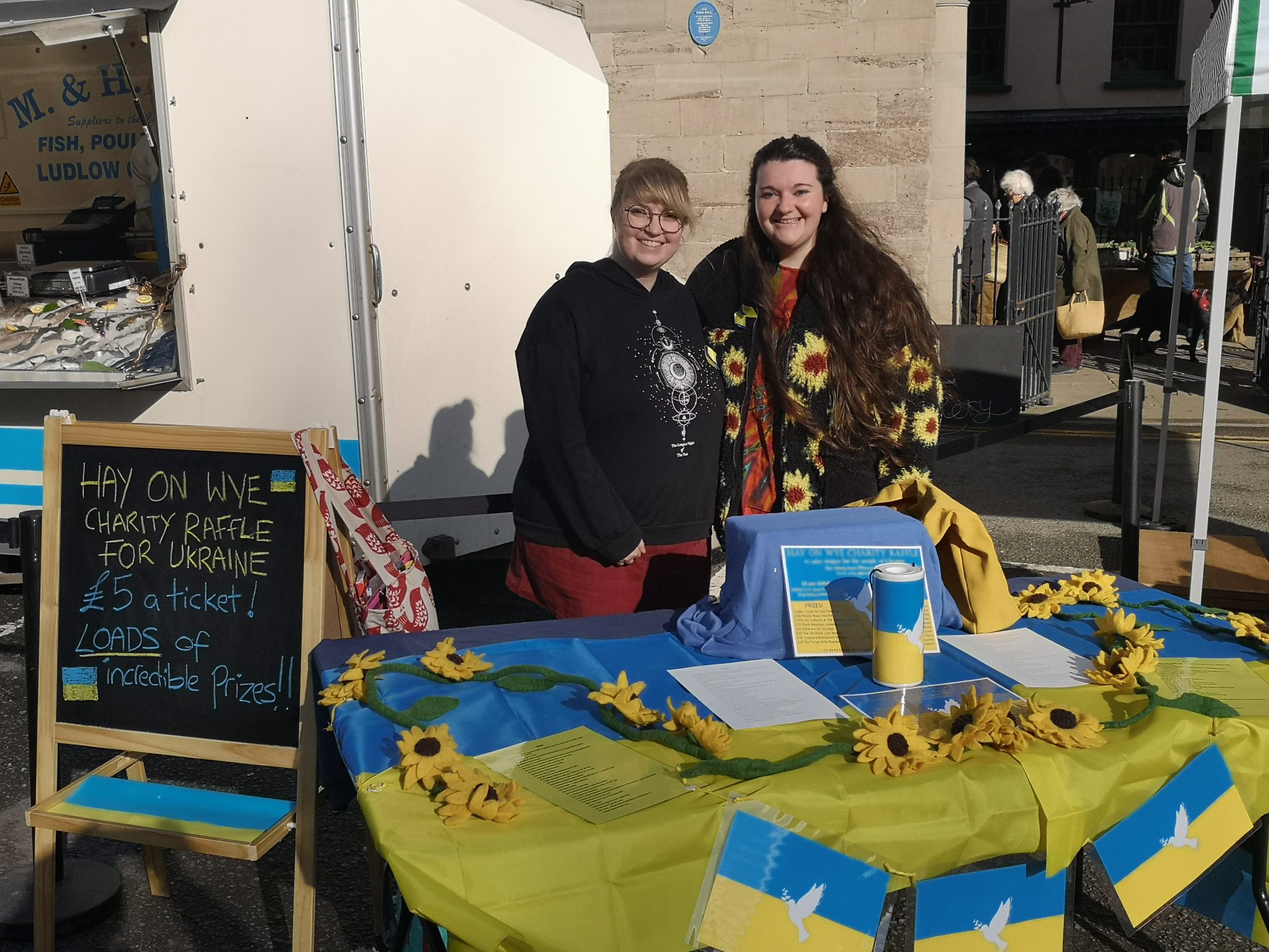 NEWS | The people of Hay-on-Wye’s have united to help fundraise and support Ukrainian refugees