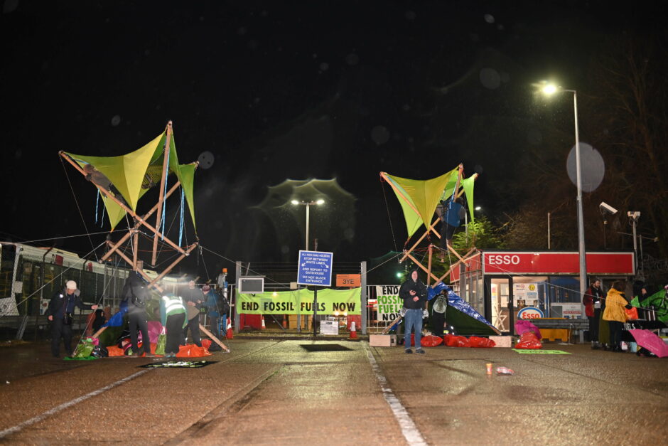 NEWS | Extinction Rebellion returns to block Esso West oil facility causing issues with supplies