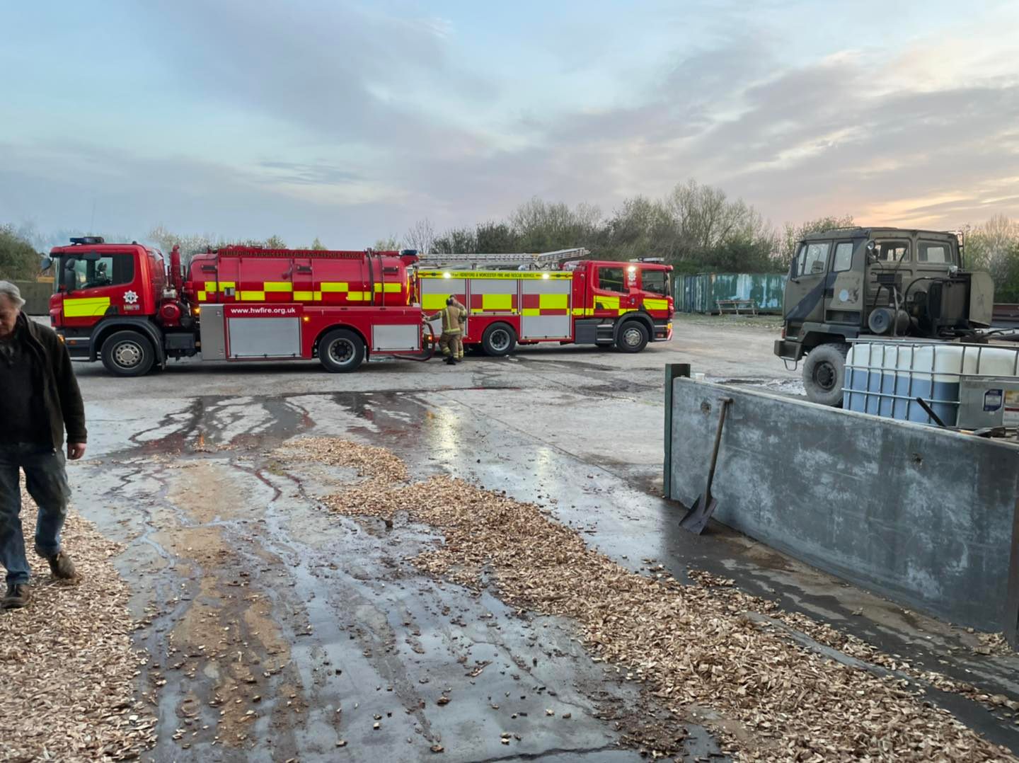NEWS | Fire crews from across the county called to a fire at a building in Herefordshire overnight