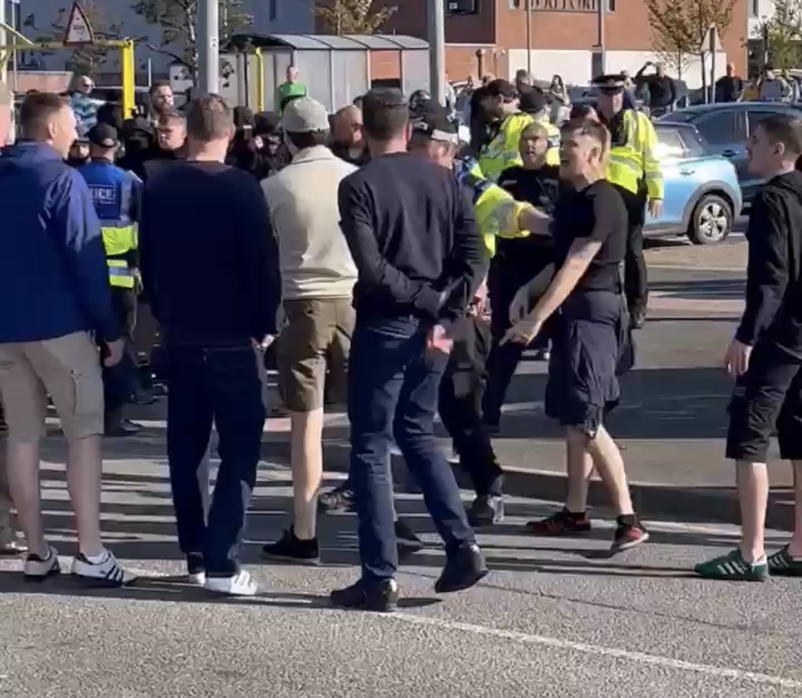 VIDEOS | Violent scenes seen after Hereford FC match against AFC Telford United