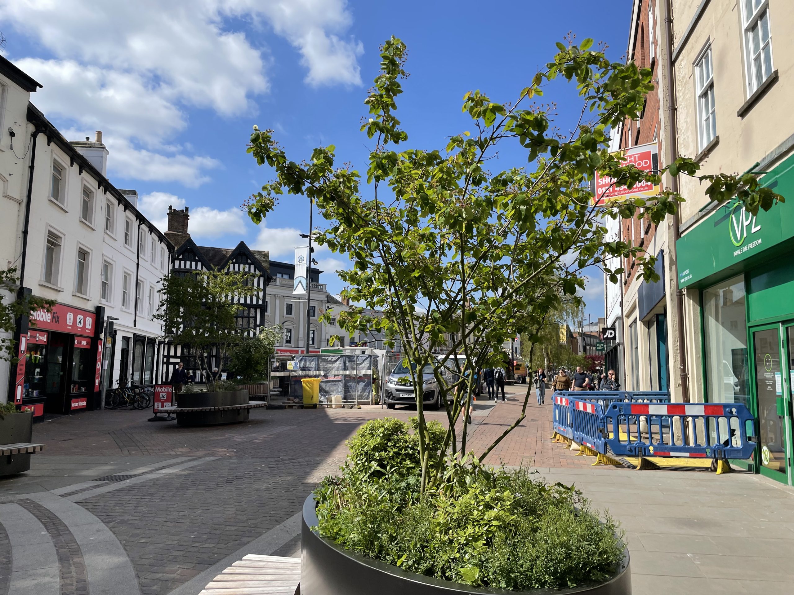 NEWS | Planters to be temporarily removed from Hereford city centre with May Fair set to arrive in city