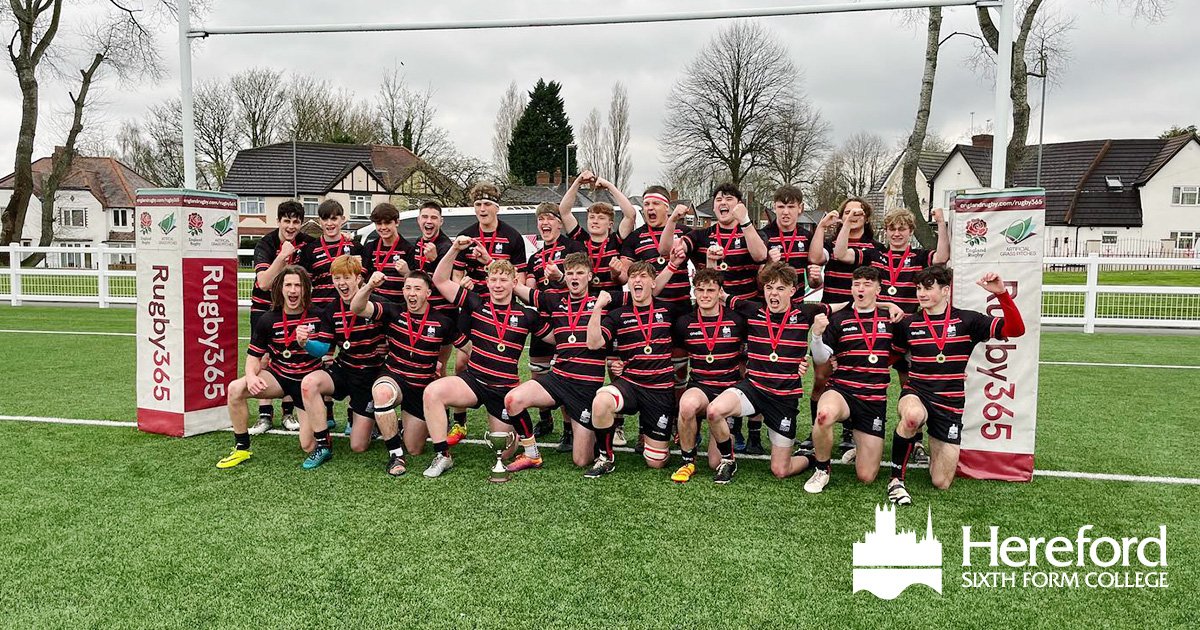 TEAM OF THE WEEK | Hereford Sixth Form College wins the England Colleges Rugby Finals
