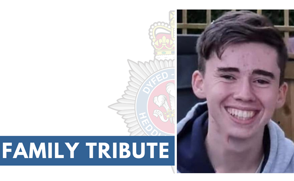 NEWS | Family of 18-year-old man killed in single vehicle collision have paid tribute to him