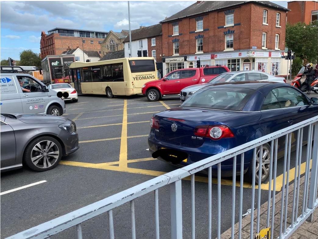 NEWS | Herefordshire Council could soon have the power to issue a fine if you stop in a yellow box junction – MORE DETAILS