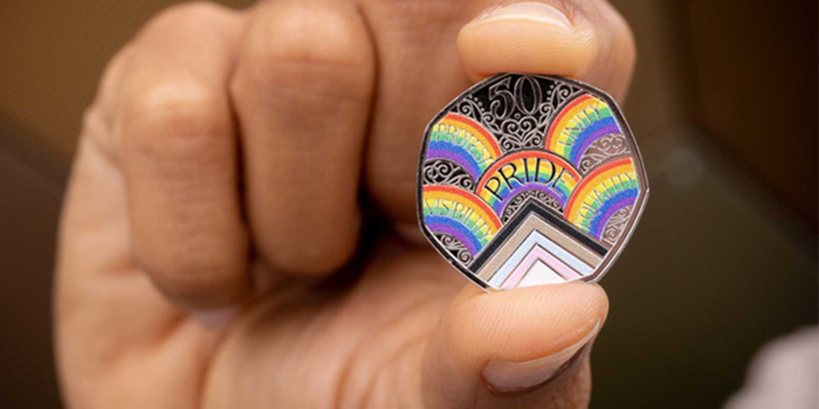 UK NEWS | The Royal Mint marks 50 years of Pride UK with first LGBTQ+ coin and here’s how you can get one