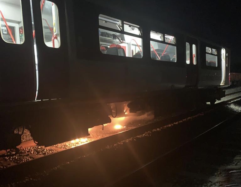 NEWS | Passengers heading to Hereford and Leominster stranded for hours after being evacuated from train that caught fire overnight
