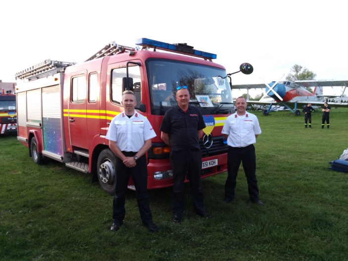 NEWS | Second Hereford & Worcester Fire and Rescue Service fire engine delivered to Poland to support Ukraine firefighters