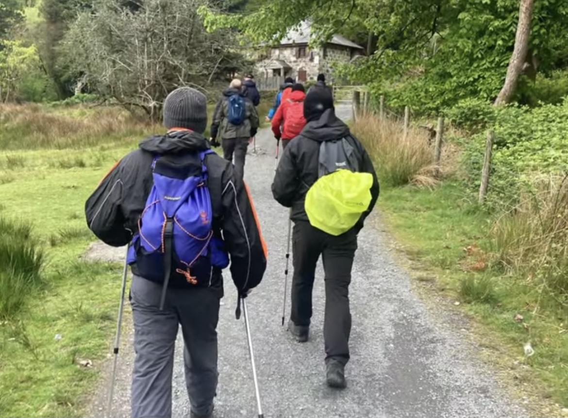 NEWS | 11 men have raised more than £18,000 for St Michael’s Hospice by walking up the three highest peaks in Wales in 24 hours