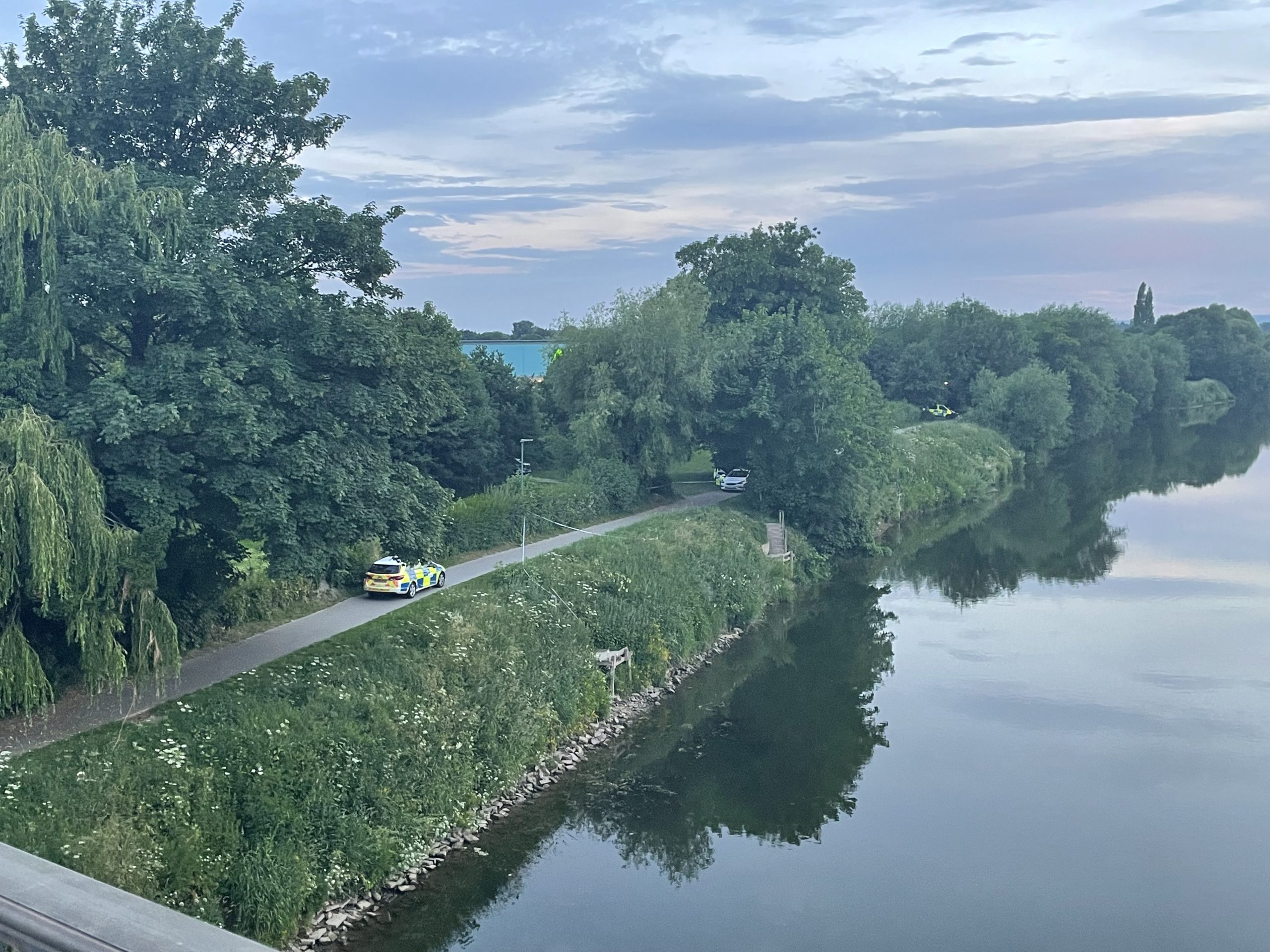 NEWS | Riverside path in Hereford remains closed this evening as police investigations continue