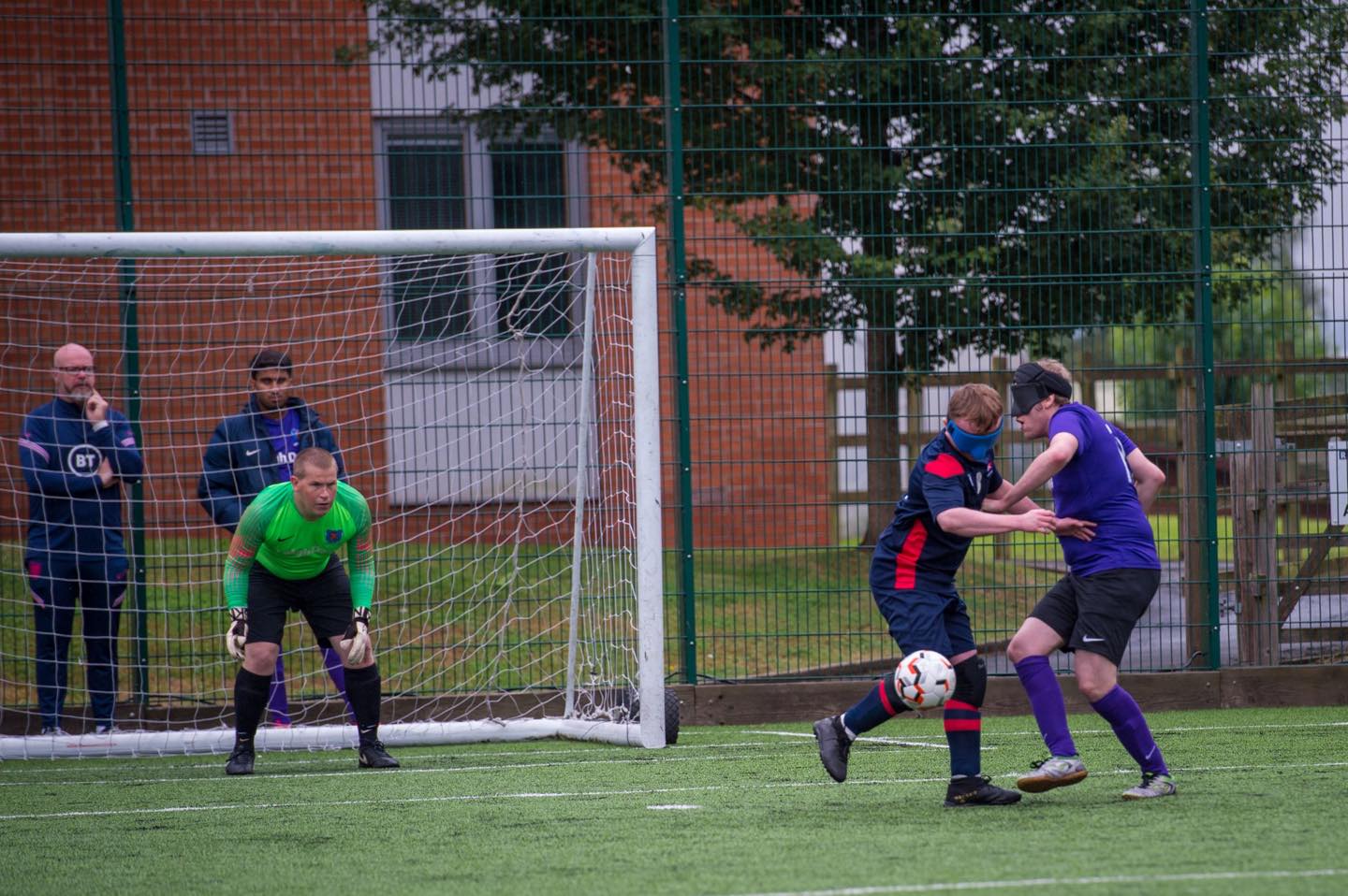 FOOTBALL | Royal National College for the Blind side travel to St George’s Park for the Blind Football Final today