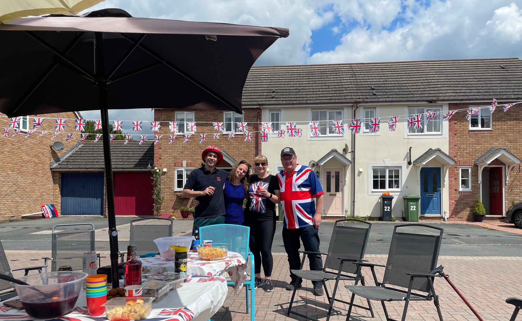 GALLERY | Warwick Road residents in Hereford celebrate the Queen’s Platinum Jubilee with a street party!