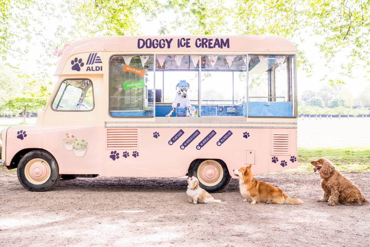 NEWS | Aldi becomes the first UK supermarket to launch ice cream for dogs, just in time for summer!