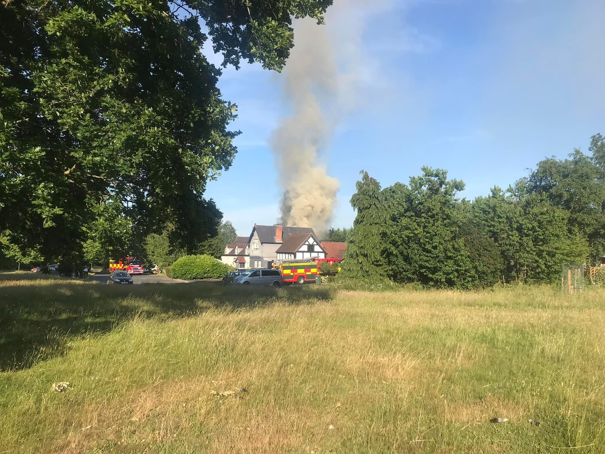 NEWS | Fire crews are currently responding to a fire at a popular pub