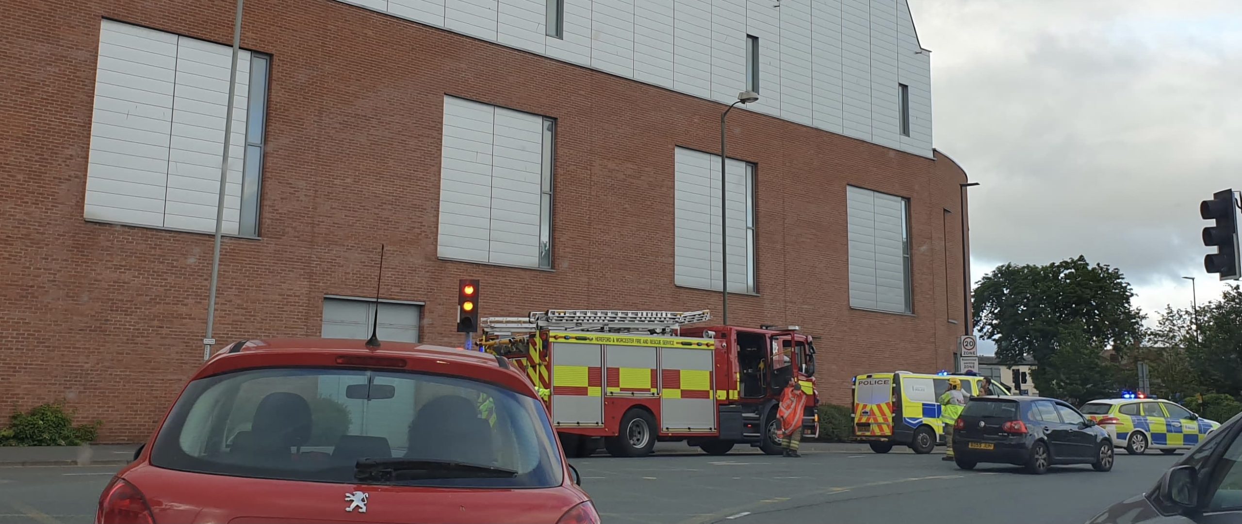 NEWS | Hereford & Worcester Fire and Rescue Service provide update on incident that occurred in Hereford city centre yesterday evening