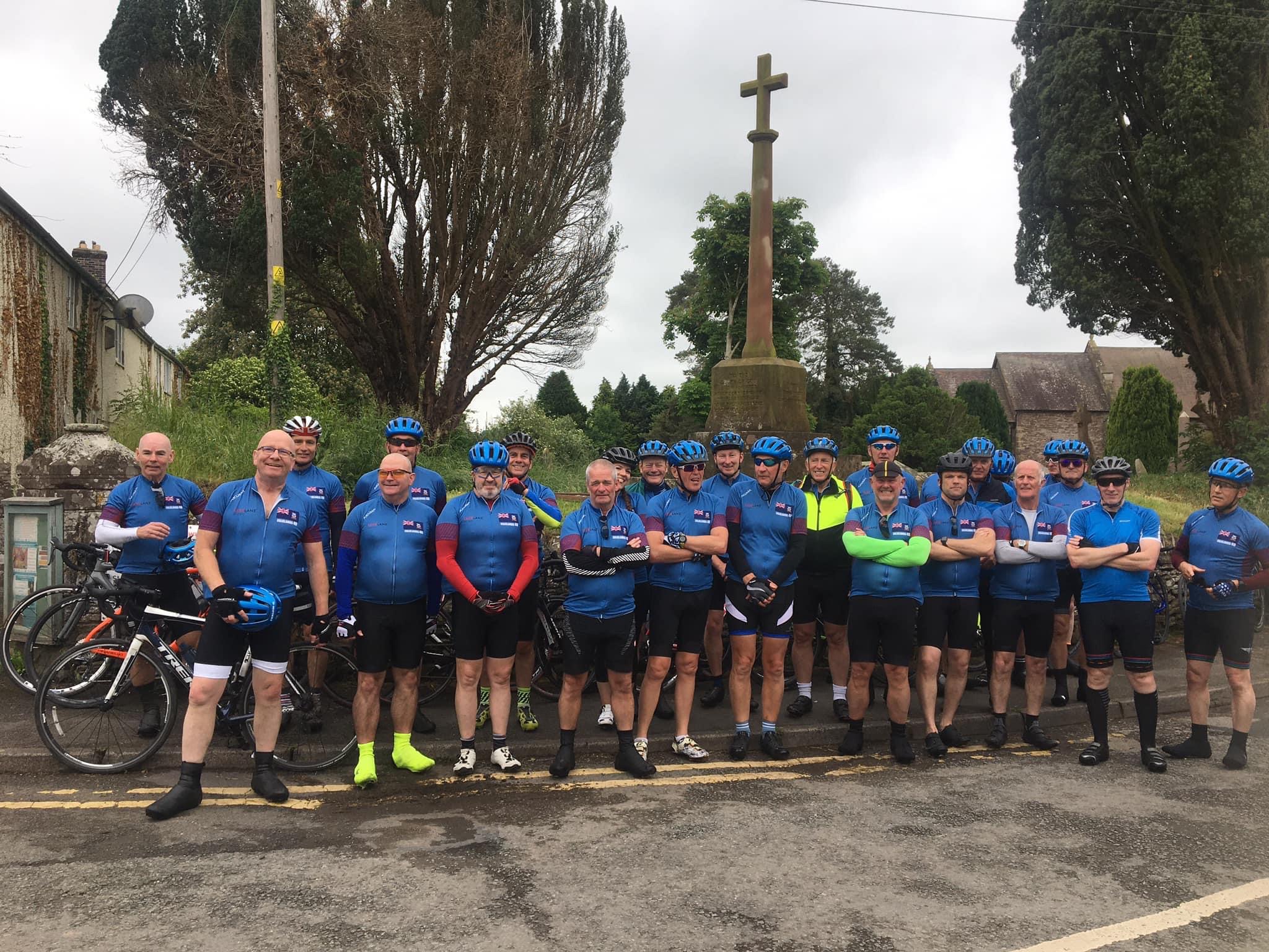 NEWS | Falklands 40 team set off from Herefordshire on trip across the UK in memory of the 255 British fatalities during Falklands War