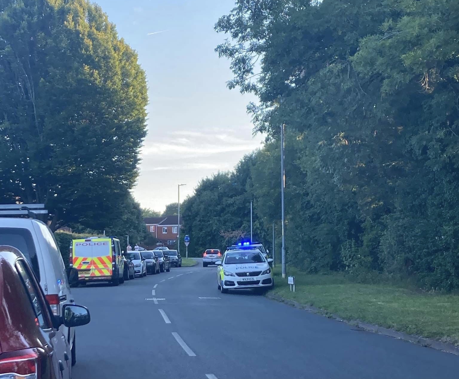 NEWS | Large police presence reported in an area of Hereford this evening